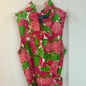 Vineyard Vines Size 4 Run for the Roses Dress